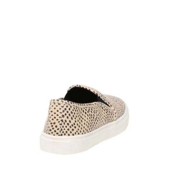 Womens TIME and TRU Animal Print Twin Gore Low Top Slip On Shoes / Size 6 - Picture 4 of 16